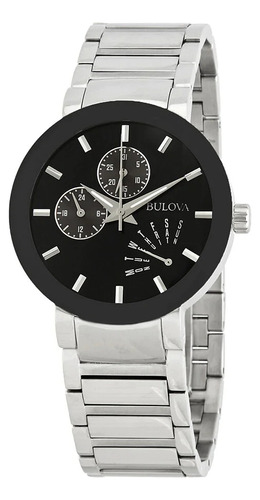 Reloj Bulova Hombre Acero Cristal Curvo 96c105