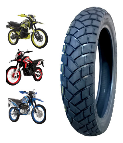 Llanta Gajo Med. 120-80-18 Feyda Moto Dm200 Crossmax 220