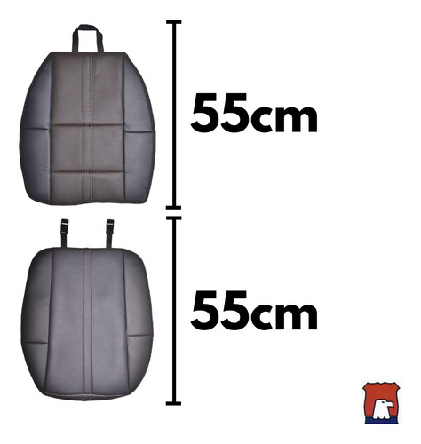 Kit Completo Funda Para Asientos Universal Delanteros 4 Pz