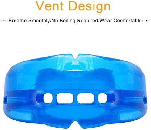 Protector Bucal Doble Coolrunner Dep. De Contacto Azul Joven