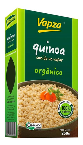 Quinoa Orgânica Vapza 250g