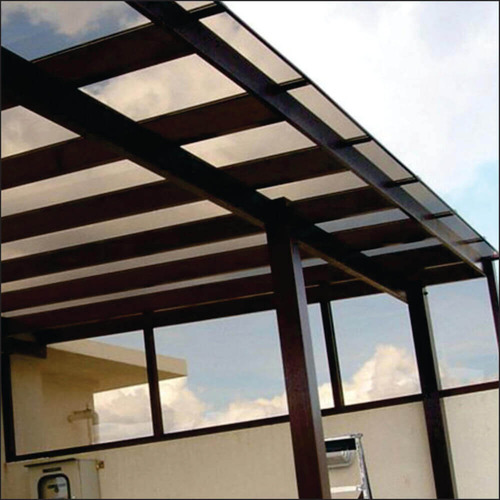 Chapa De Policarbonato Compacto Bronze 4mm - 2,00m X 3,00m -