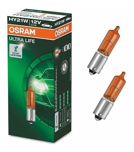 Lampara Ambar Hy21w Ultra Life 21w (10 Unid.) Osram 64137ult