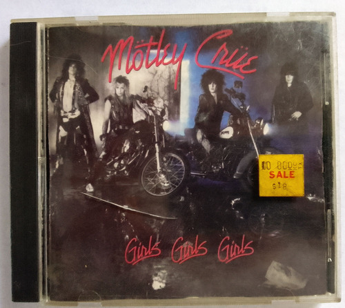 Motley Crue Girls Girls Girls Made In Usa 1ra Edicion