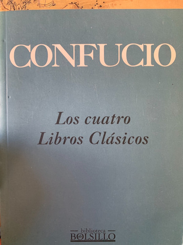 Los Cuatro Libros Clásicos Confucio Impecable Como Nuevo A99