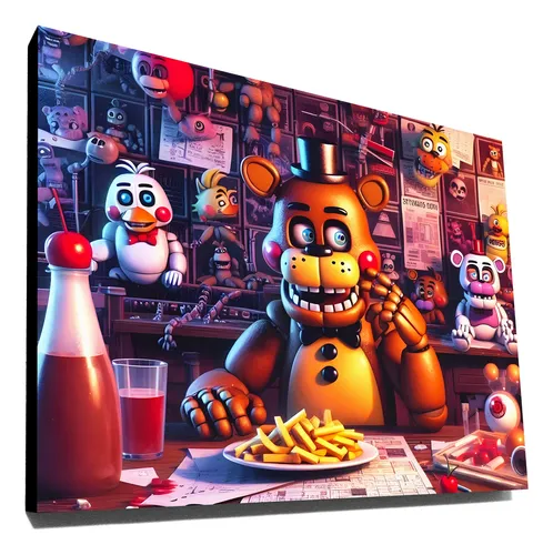 Cuadro Five Nights At Freddy's 40x30 Cm