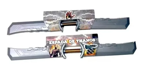 Espada De Thanos Doble De Plastico Asgard Jeg 1134 El Gato