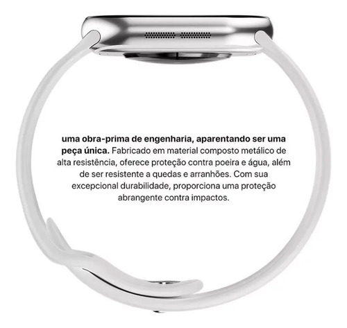 Relógio Smartwatch A10 Mini Com 2 Pulseiras A Prova D'água