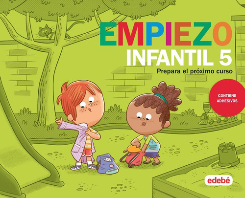 Cuaderno 4años 19 Empiezo Infantil 5 (con Adhesivos) - Edebe