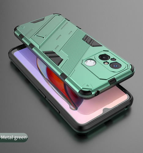 Funda Uso Rudo Case Pengke + Cristal Para Redmi 12c