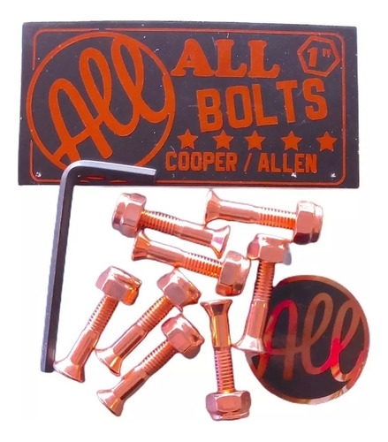 Pernos All Para Tablas De Skate Cooper Allen/ Renace