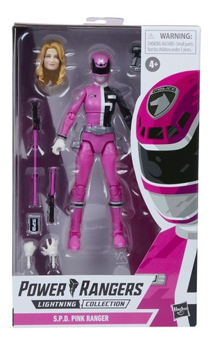 Power Ranger - Spd Ranger Rosada Lightning Collection Hasbro