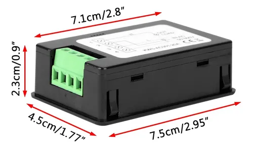 Medidores Multifunción Drok Ac, V 0-20a Voltaje De Corriente