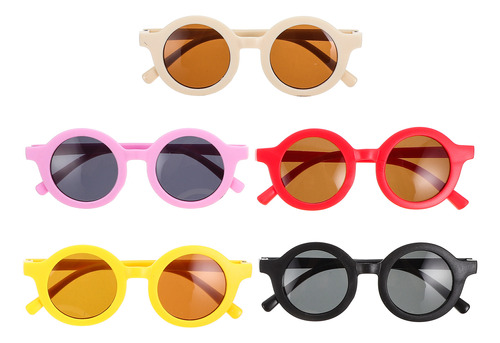 Gafas De Sol Divertidas Para Niños Rabbit, 5 Pares