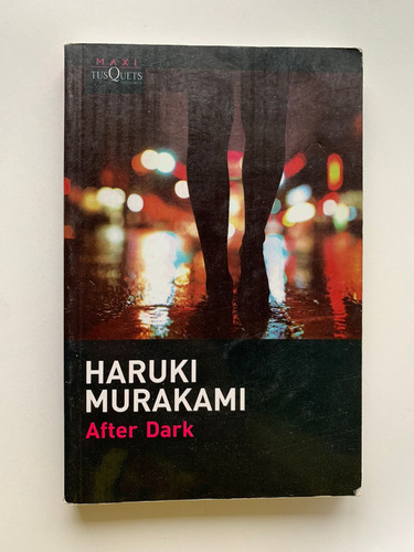 Libro Haruki Murakami After Dark Usado