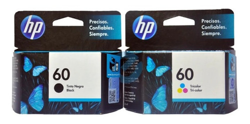 Cartuchos Hp 60 Original 100% Fecha Vigente 