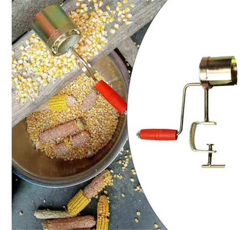 A Domestic Manually Operated Corn Thresher