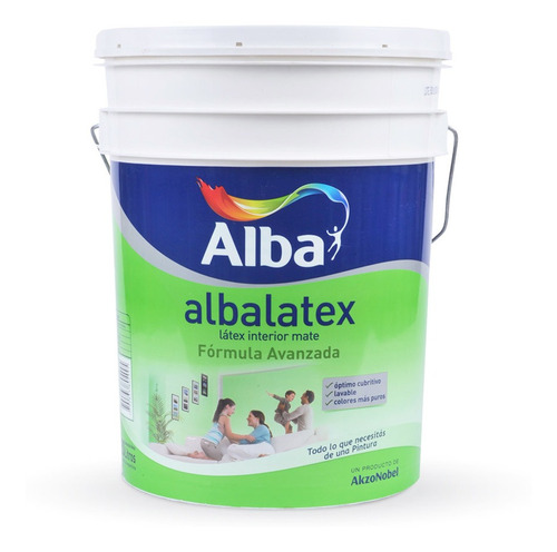 Albalatex Pintura Latex Interior Mate X 20lts Alba - Prestigio