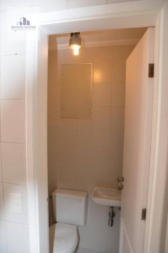Apartamento Para Alugar Em Moema, Ed. Modular Da Vinci, 3 Dormitórios Sendo 1 Suíte, Varanda Ampla, 4 Banheiros, 2 Vagas Na Garagem, 97 M², São Paulo. - Ap1143