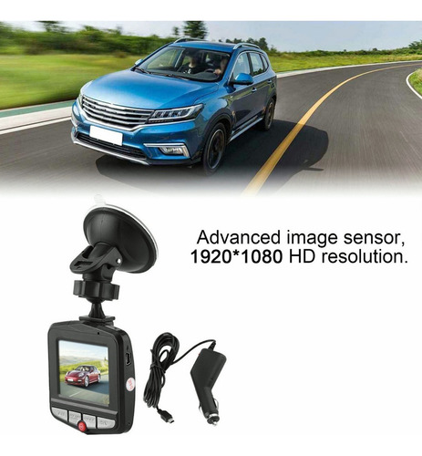 1080p 2.2 Pulgadas Coche Dvr Cámara 170° Grabadora De