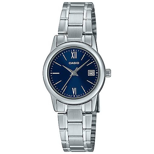 Reloj Casio Mujer Azul Fecha Fechero 100% Original Dama