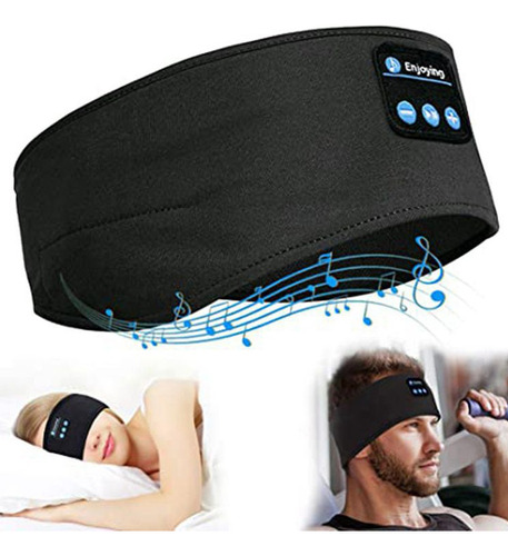 Antifaz Bluetooth Para Dormir Audífonos Diadema Delgada,