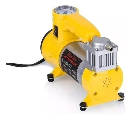 Compresor Aire Inflador Medidor Llantas Portatil Automatico