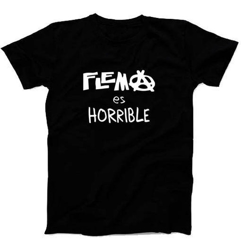 Remeras Flema Punk Rock Vinilo Textil Premium