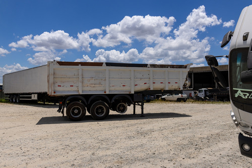 Carreta Caçamba Randon Ls 3 Eixos 25m3 Pneus Transporte