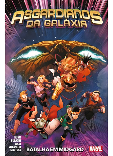Asgardianos da Galáxia - 2: Batalha em Midgard, de Bunn, Cullen. Editorial Panini Brasil LTDA, capa mole em português, 2020