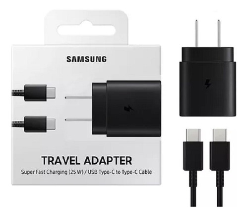 Cargador Samsung 25w Super Fast Charge @ Zflip 5 5g Z Fold 5