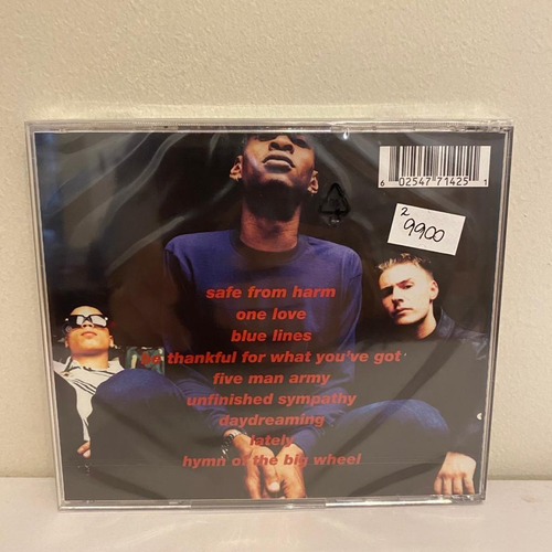 Massive Attack Blue Lines 2012 Mix Master Cd Nuevo Eu