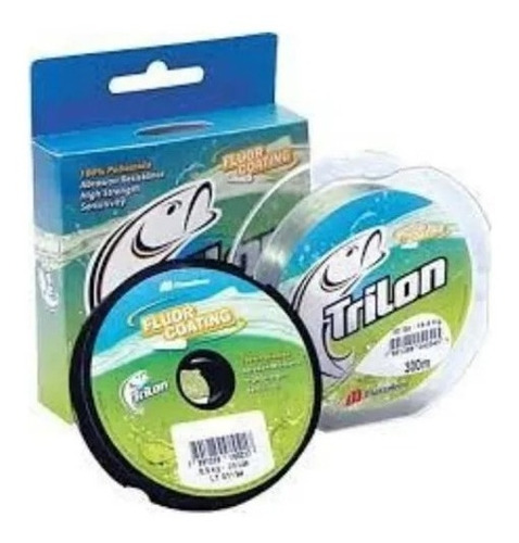 Nailon Trilon Brasilero 0.33 Mm 8.9kg/20lbs Gris 100 Mts