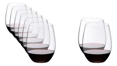 Vaso Riedel Optical O Cabernet / Merlot X8 Unid. 5414/80