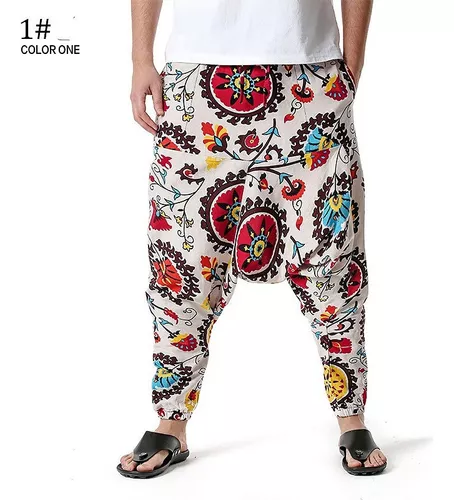 Pantalones Hippie Para Hombre Li's Harem | Cuotas sin interés