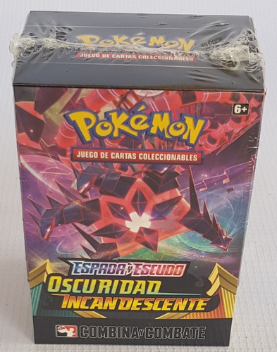 Pokemon Tcg Combina Y Combate Oscuridad Incandescente Nueva