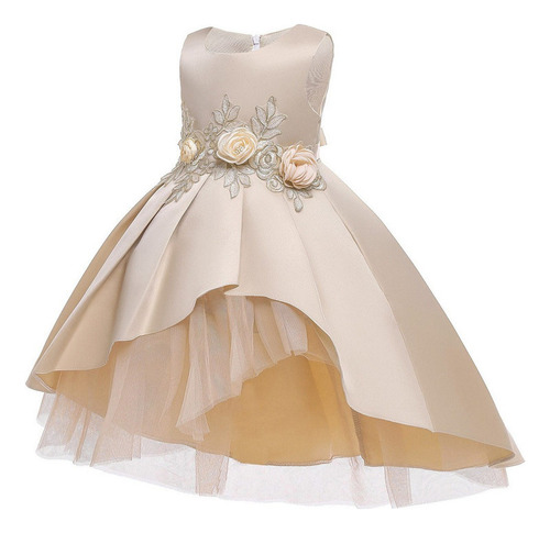 Vestido De Fiesta Para Niños, Princesa, Boda, Dama De Honor