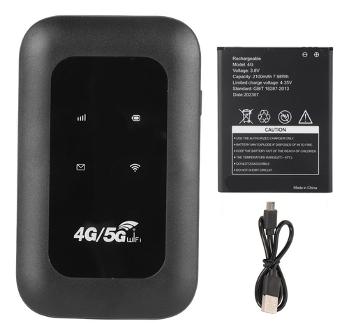 Router Wifi 4g, Ranura Para Tarjeta Micro Sim, 150 Mbps, Cap