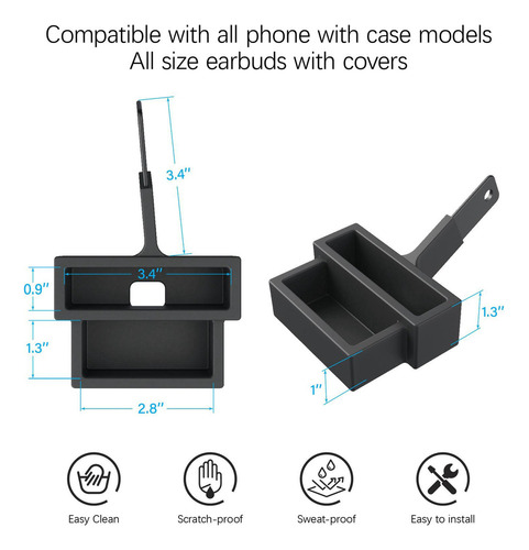 Yn Suporte De Celular Para Bicicleta, Exercício, Com Capa De