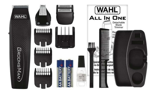 Imagen 1 de 3 de Patillera Y Barbera Wahl Groomsman Multiusos Combo Wahl