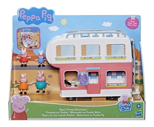 Peppa Pig Adventures Casa Rodante Familiar Hasbro F2182 Srj