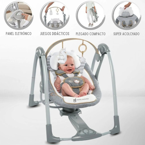 Columpio Mecedora Para Bebe Infanti Boutique Panel Electroni