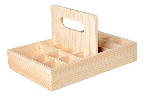 Caja De Almacenamiento De Aceite Esencial Madera De Pino De