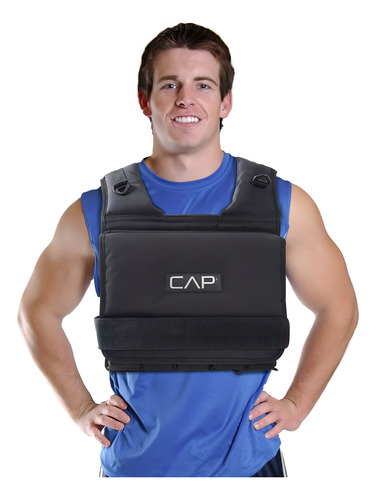 Chaleco Con Peso Ajustable 10 Kg Para Entrenamiento