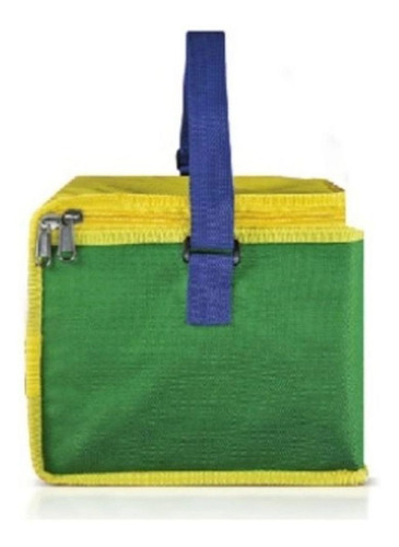 Imagem 2 de 3 de Bolsa Cooler Termica Brasil Impermeavel Maccabi Art 8 Litros