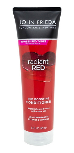 John Frieda Radiant Red Acondicionador Potenciador De Rojos