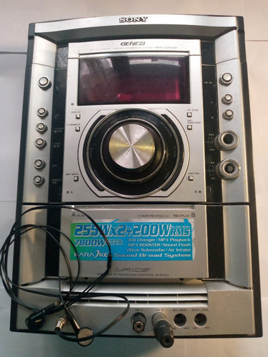 Carcasa Frontal Sony Genezi Mhc-gnx80