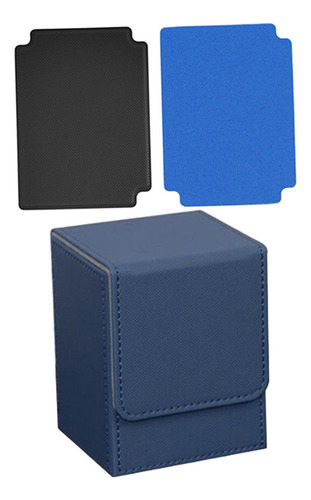 Caja De Baraja De Cartas Adecuada Para Caja De Azul Oscuro