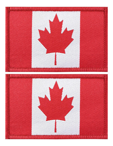 Parche Táctico Canadiense Qqsd Con Bandera De Canadá, Cier
