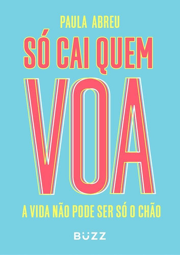 Só Cai Quem Voa: A Vida Nao Pode Ser So O Chao, De Paula Abreu. Editora Metafora Editora Ltda, Capa Mole Em Português